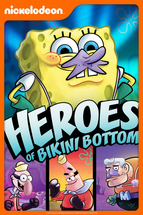 Постер: Spongebob Heroes of Bikini Bottom