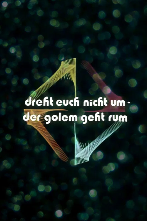 Постер: Dreht euch nicht um – der Golem geht rum