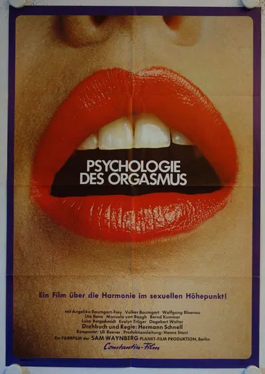 Постер: Psychologie des Orgasmus
