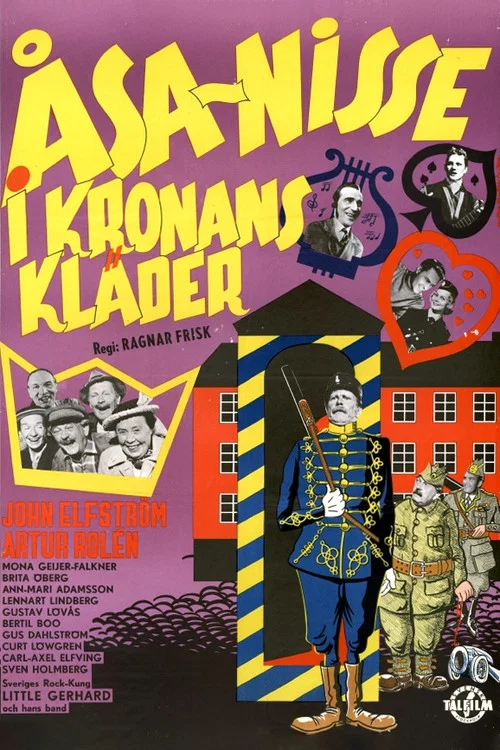 Постер: Åsa-Nisse i kronans kläder