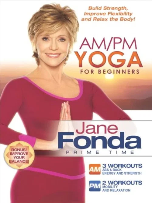 Постер: Jane Fonda AM/PM Yoga for Beginners