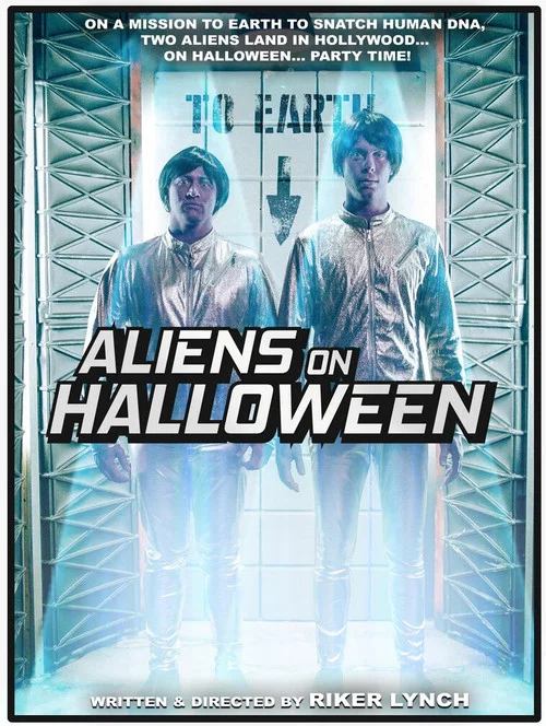 Постер: Aliens on Halloween