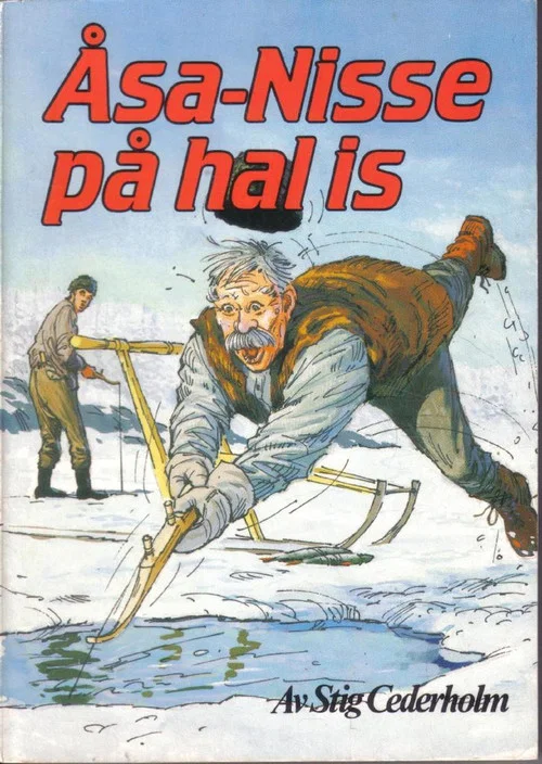 Постер: Åsa-Nisse på hal is