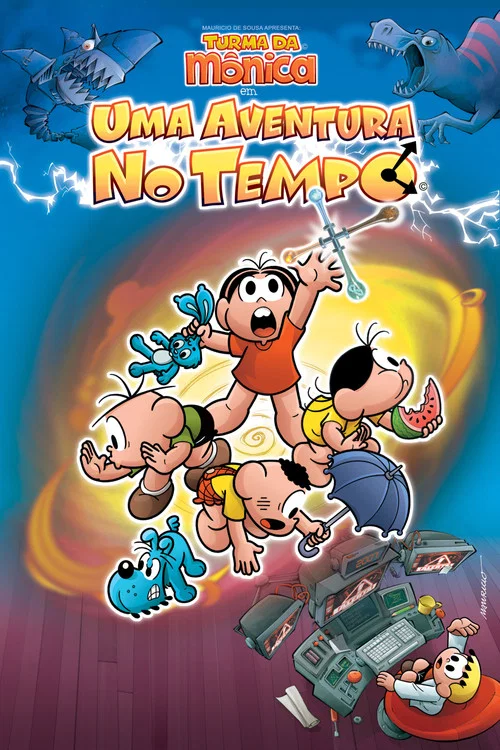 Постер: Turma da Mônica em uma Aventura no Tempo