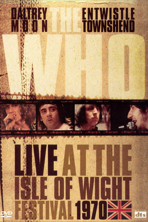 Постер: Listening to You: The Who at the Isle of Wight 1970