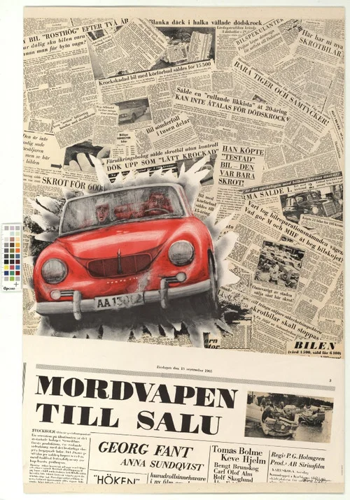 Постер: Mordvapen till salu