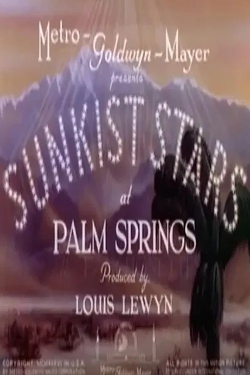 Постер: Sunkist Stars at Palm Springs