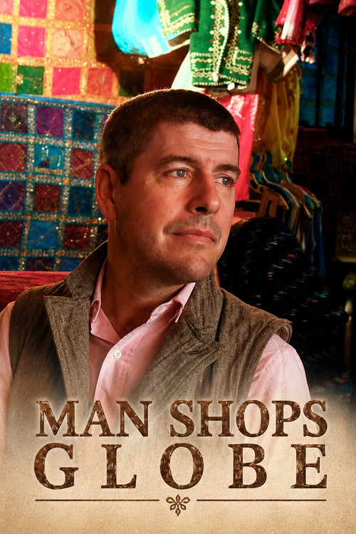 Постер: Man Shops Globe