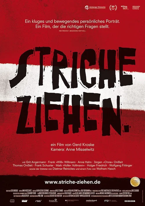 Постер: Striche ziehen.