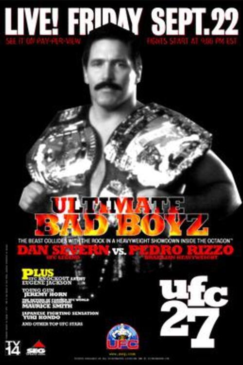 Постер: UFC 27: Ultimate Bad Boyz