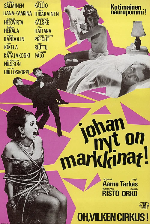 Постер: Johan nyt on markkinat!