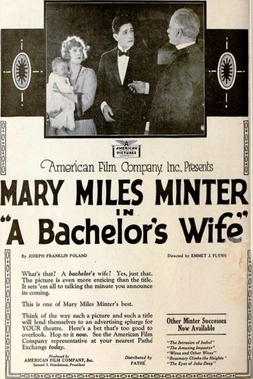 Постер: A Bachelor's Wife
