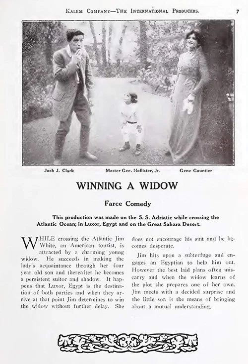 Постер: Winning a Widow