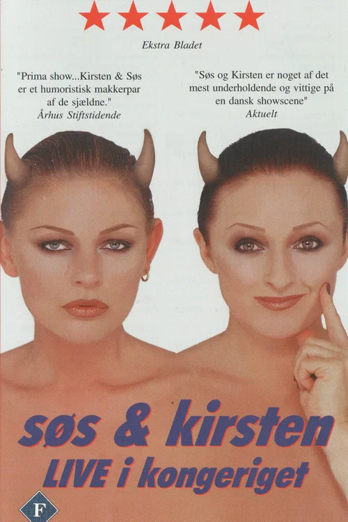 Постер: Søs & Kirsten: LIVE i Kongeriget