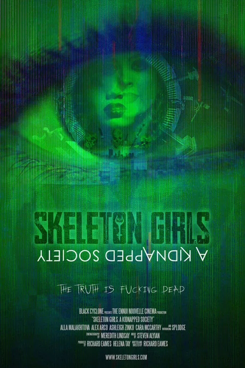 Постер: Skeleton Girls. A Kidnapped Society