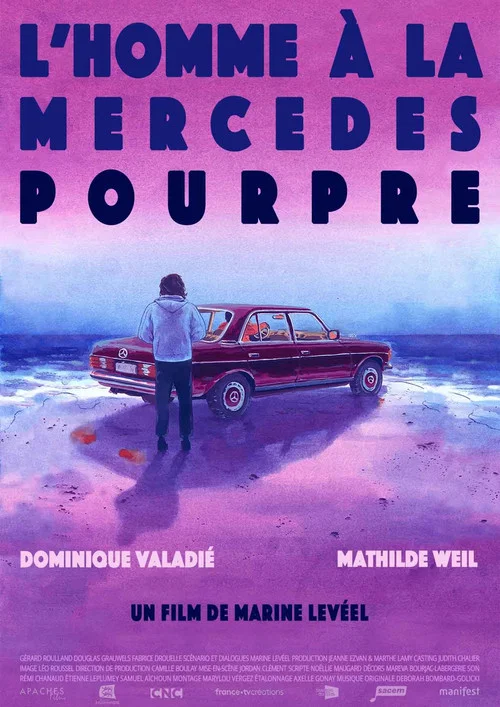 Постер: L'homme à la Mercedes pourpre