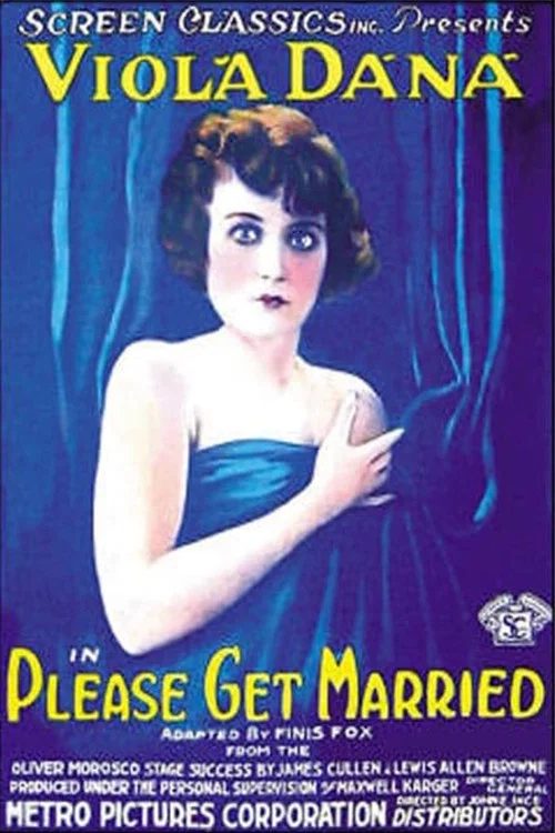 Постер: Please Get Married