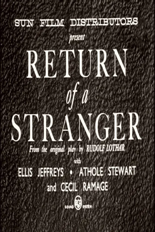 Постер: Return of a Stranger