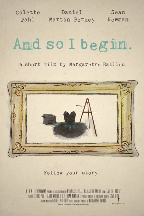 Постер: And So I Begin.