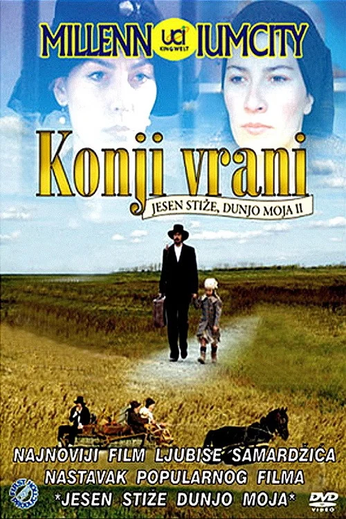 Постер: Чёрные лошади