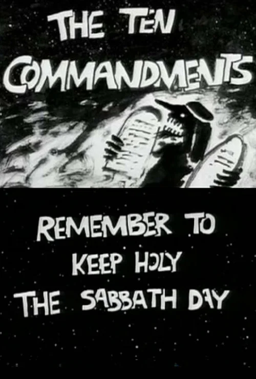 Постер: The Ten Commandments Number 3: Remember to Keep Holy the Sabbath Day