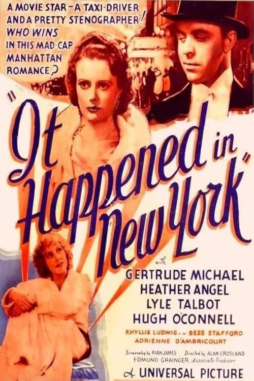 Постер: It Happened in New York