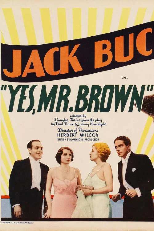 Постер: Yes, Mr. Brown
