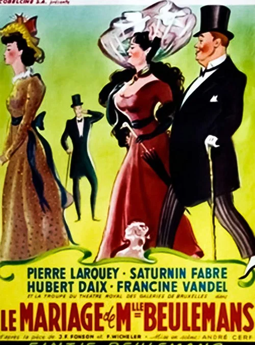 Постер: Le mariage de Mademoiselle Beulemans