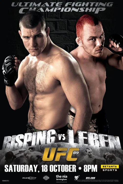 Постер: UFC 89: Bisping v Leben