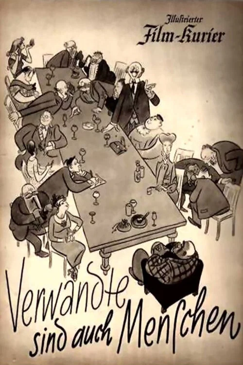 Постер: Verwandte sind auch Menschen