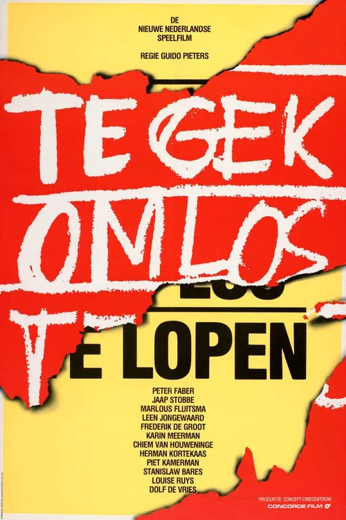 Постер: Te gek om los te lopen