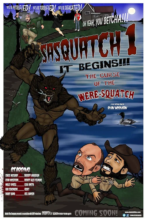 Постер: Sasquatch 1: It Begins; The Curse of the Were-squatch