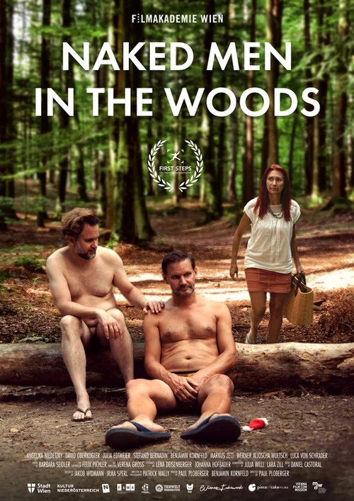 Постер: Nackte Männer im Wald