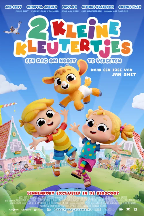 Постер: 2 kleine kleutertjes: Een dag om nooit te vergeten