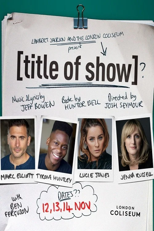 Постер: Title of Show