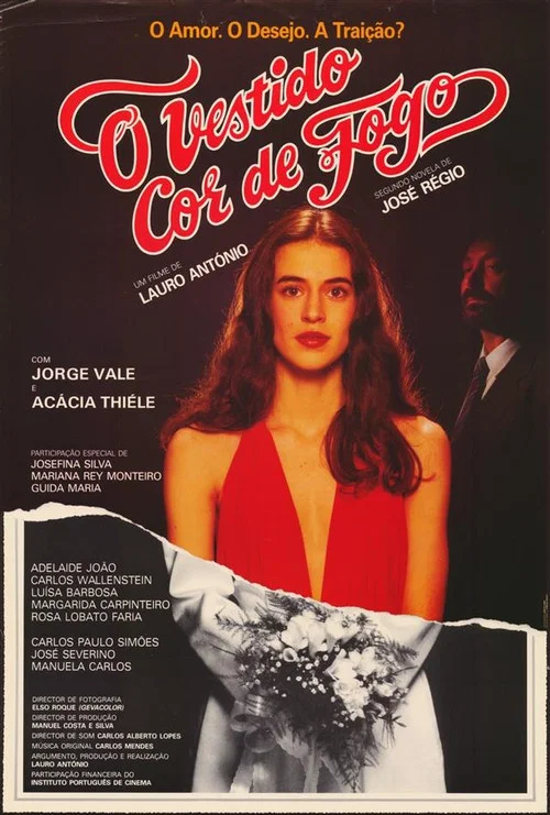 Постер: O Vestido Cor de Fogo