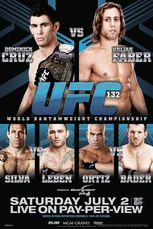 Постер: UFC 132: Cruz vs. Faber