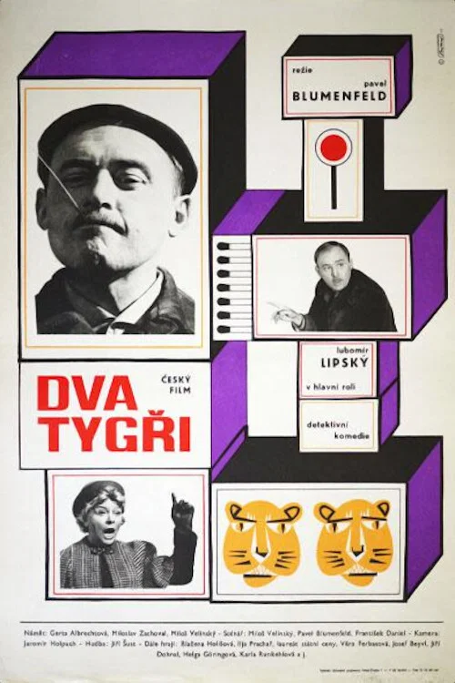 Постер: Dva tygri