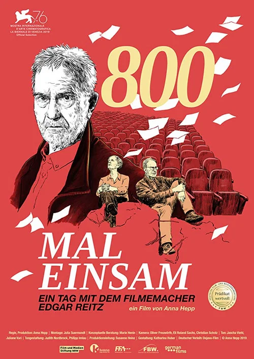 Постер: 800 Mal Einsam - ein Tag mit dem Filmemacher Edgar Reitz