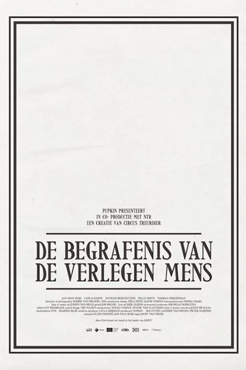 Постер: De Begrafenis van de Verlegen Mens