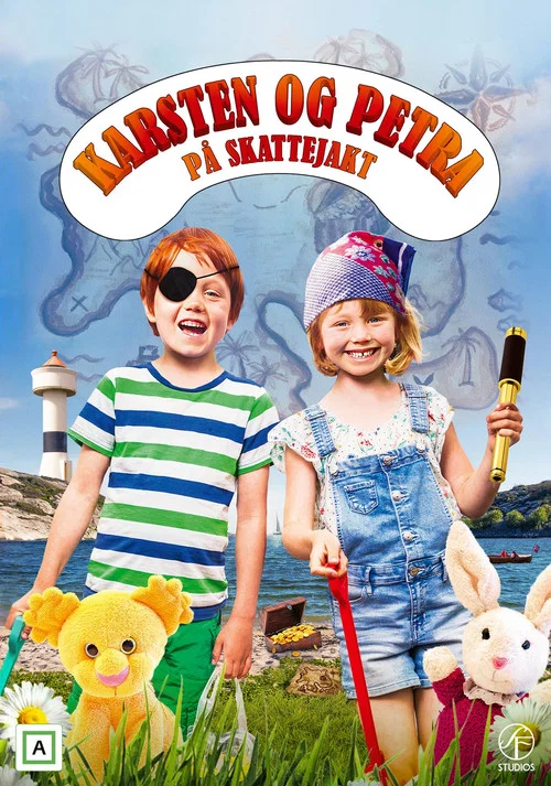Постер: Karsten og Petra på skattejakt