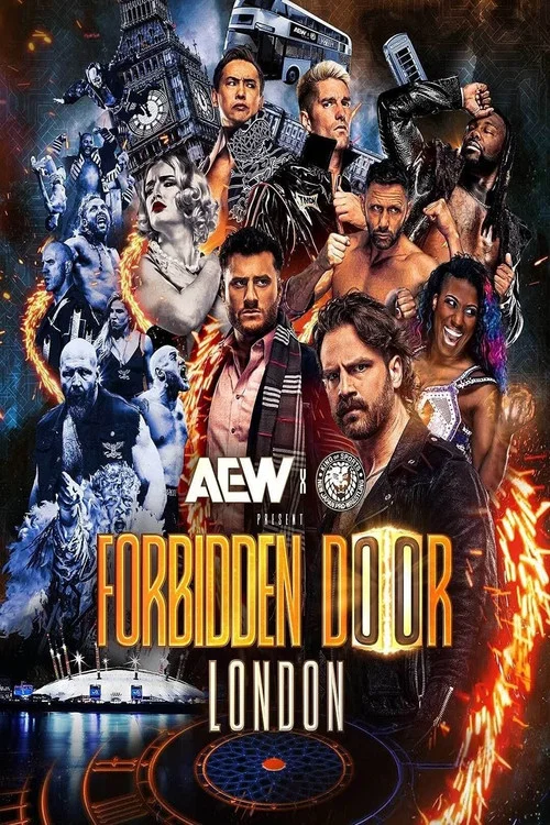 Постер: AEW x NJPW: Forbidden Door