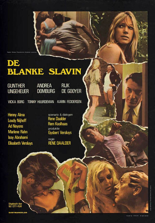 Постер: De blanke slavin