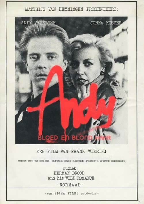 Постер: Andy, bloed en blond haar