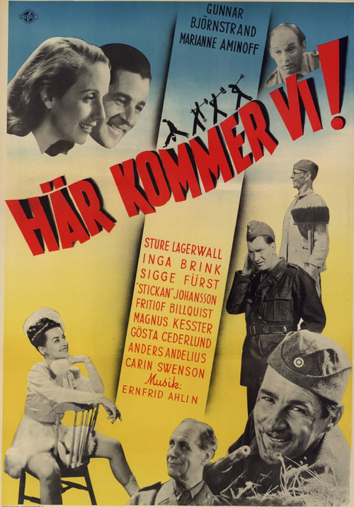 Постер: Här kommer vi...