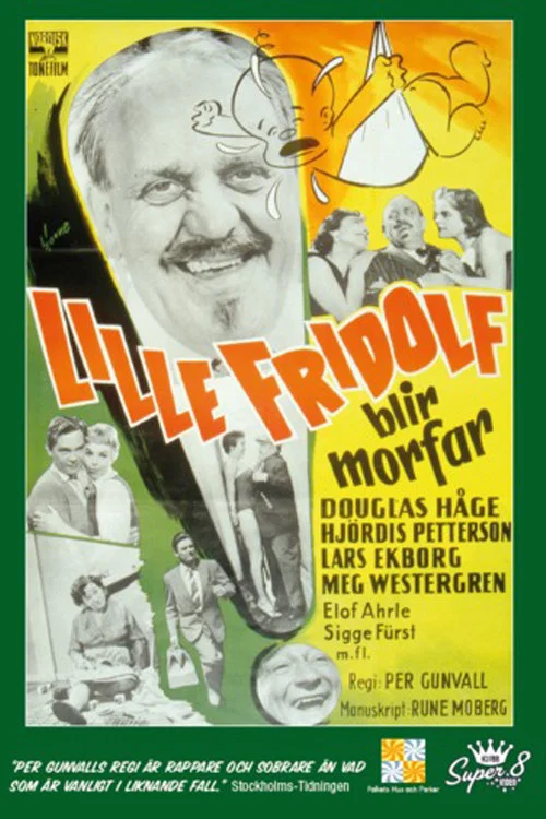 Постер: Lille Fridolf blir morfar