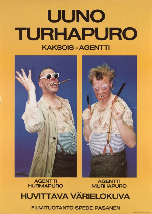 Постер: Uuno Turhapuro kaksoisagentti