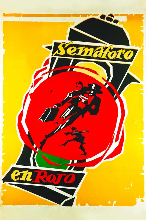 Постер: Semáforo en rojo