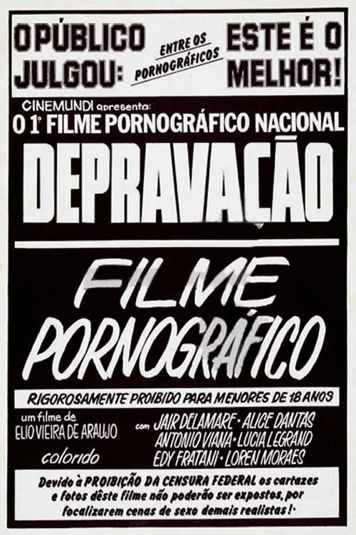 Постер: Depravação