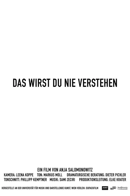 Постер: Das wirst du nie verstehen